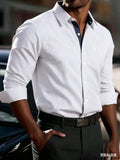 Chemise homme rayée élégante – CLEVI Paris