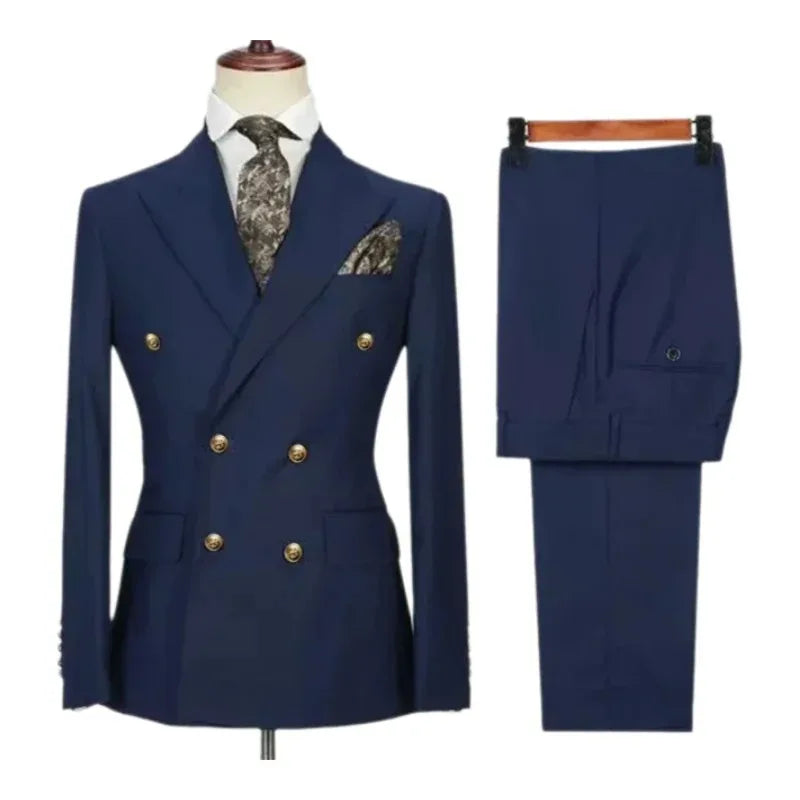 Costume croisé homme – Mariage & soirée – CLEVI Paris