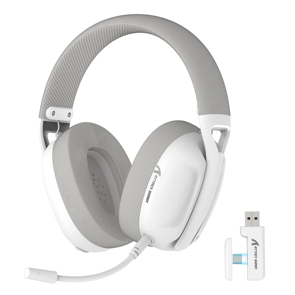 Casque Gaming Attack Shark L80 Tri-Mode Sans Fil – CLEVI Paris