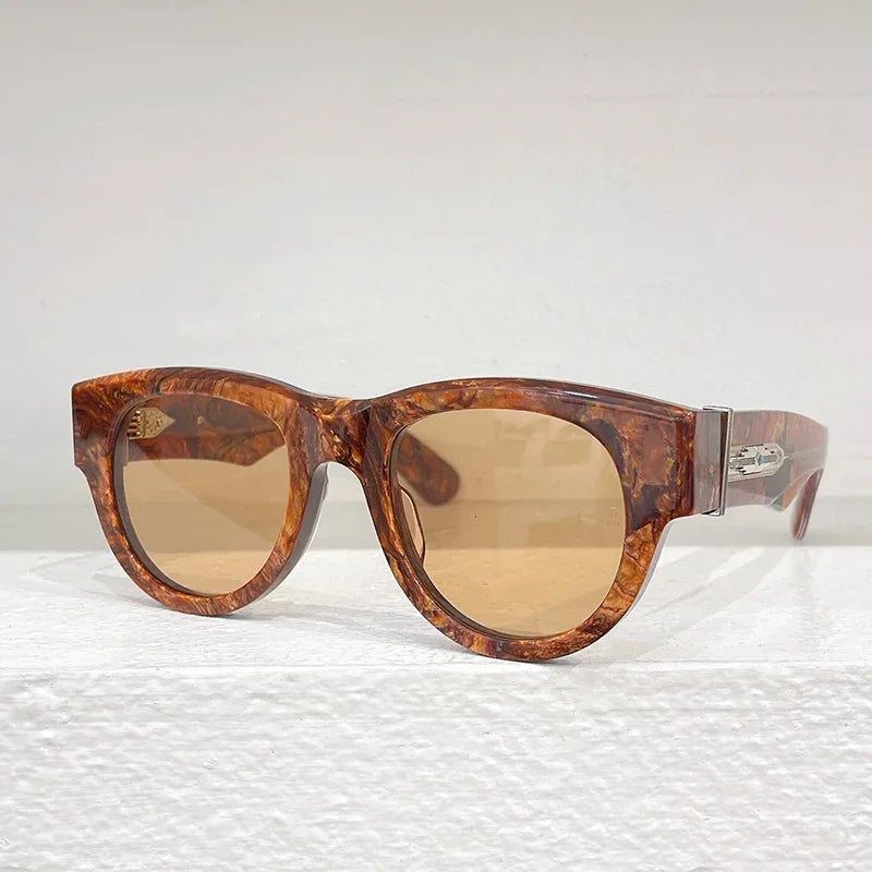 Lunettes de Soleil Homme Acétate UV400 Style Japonais – CLEVI Paris