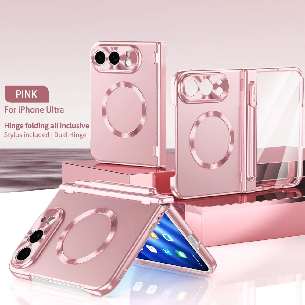 Coque iPhone Duo avec charnière et MagSafe – CLEVI Paris