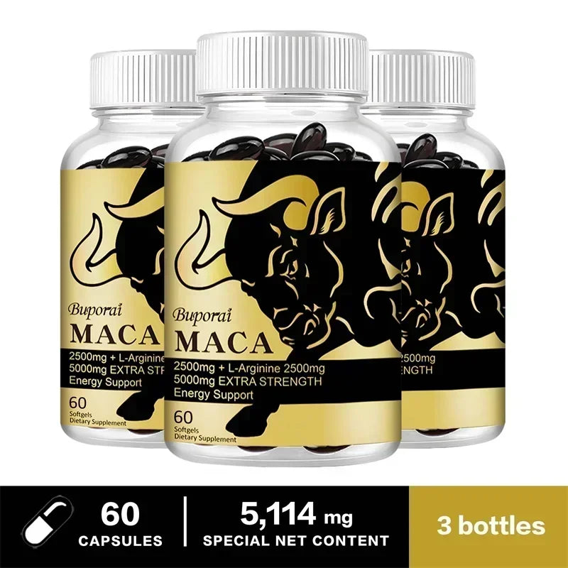 Complexe maca et L-arginine en gélules – CLEVI Paris