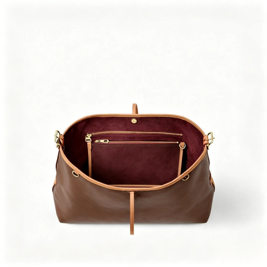 Sac bandoulière femme fourre-tout – CLEVI Paris