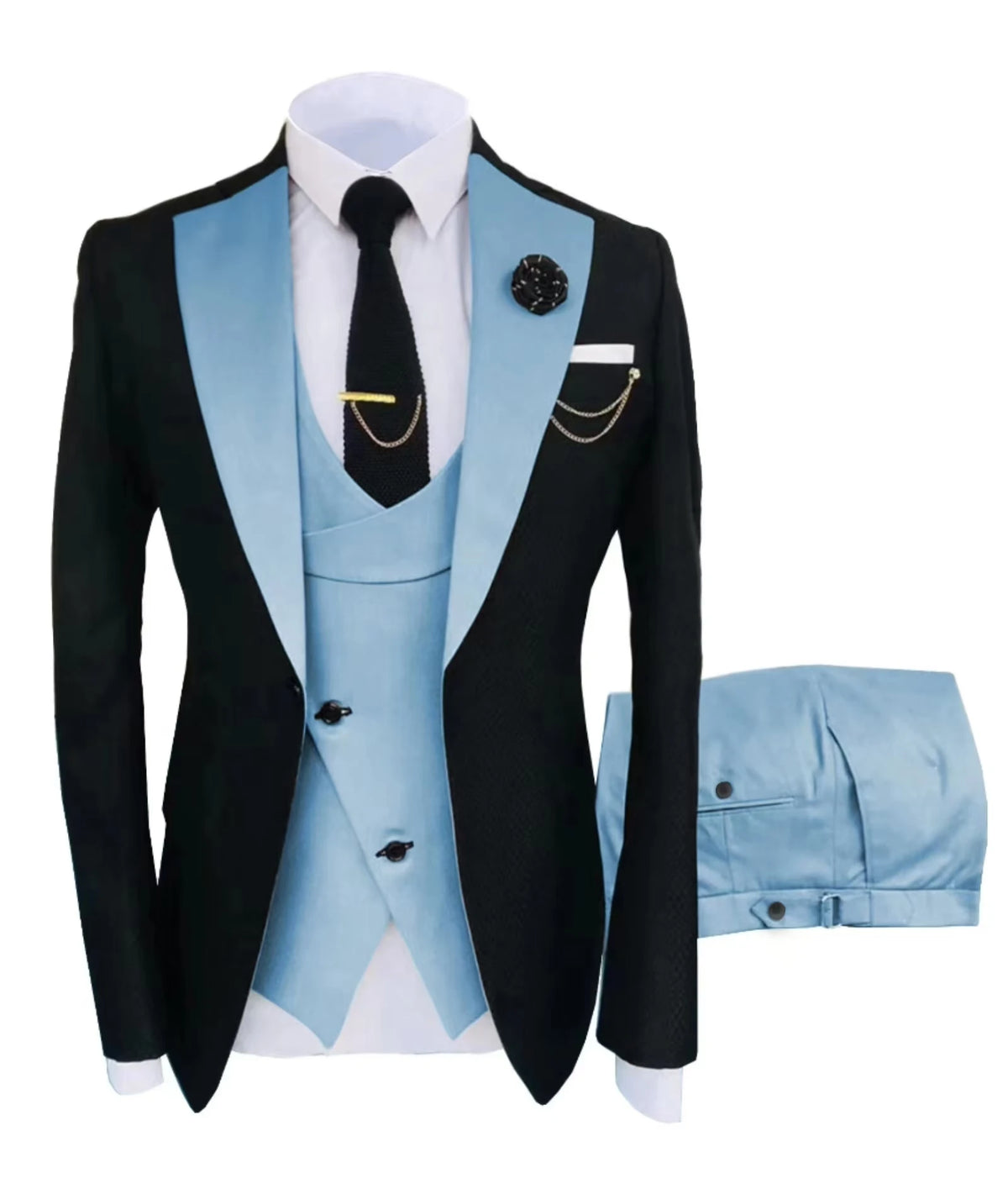 Costume homme mariage 3 pièces, veste et gilet – CLEVI Paris