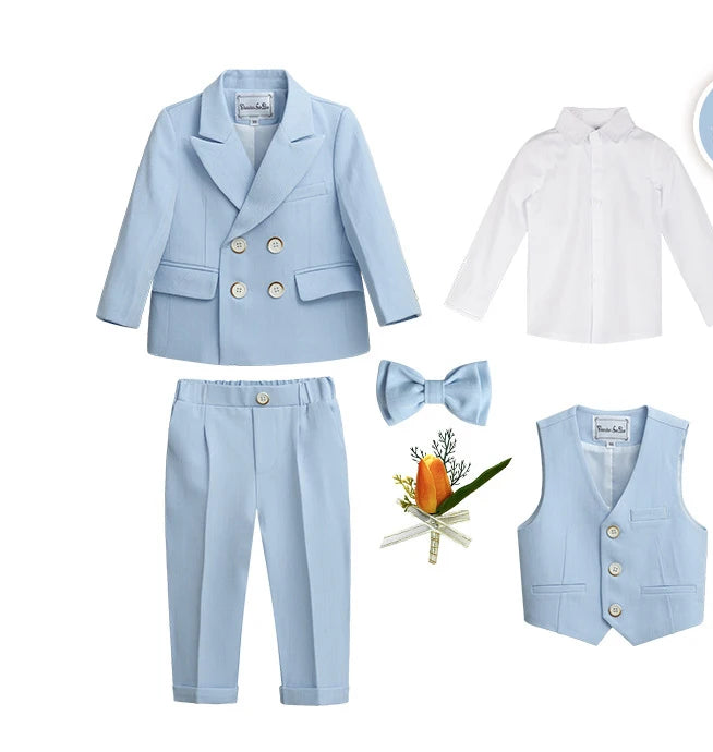 Costume garçon cérémonie S035, plusieurs ensembles – CLEVI Paris