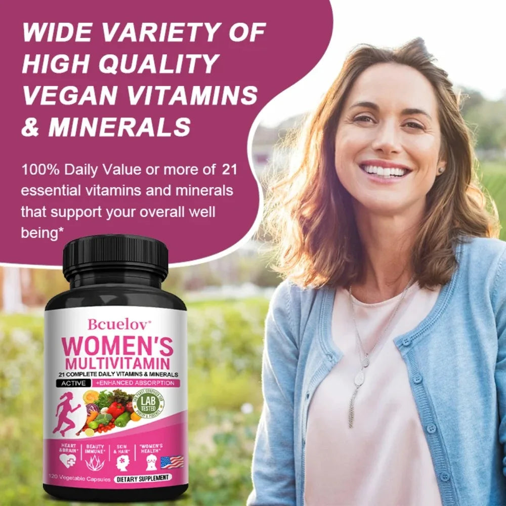 Multivitamines et minéraux femme – CLEVI Paris