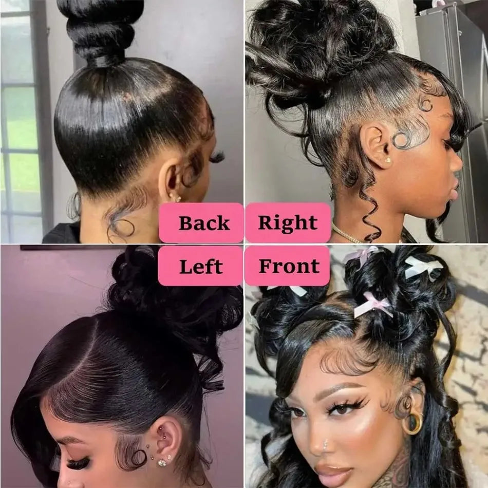 Perruque 360 Lace Front HD Remy Brésilien 200-250% – CLEVI Paris