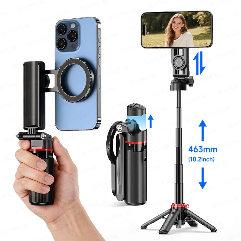 Mini perche selfie magnétique AXNEN F08 – CLEVI Paris