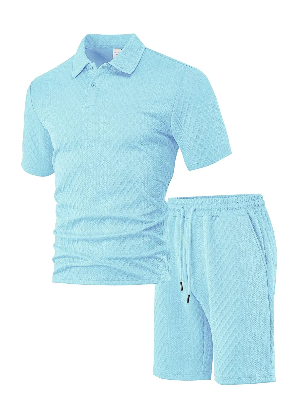 Ensemble homme polo et short de plage – CLEVI Paris