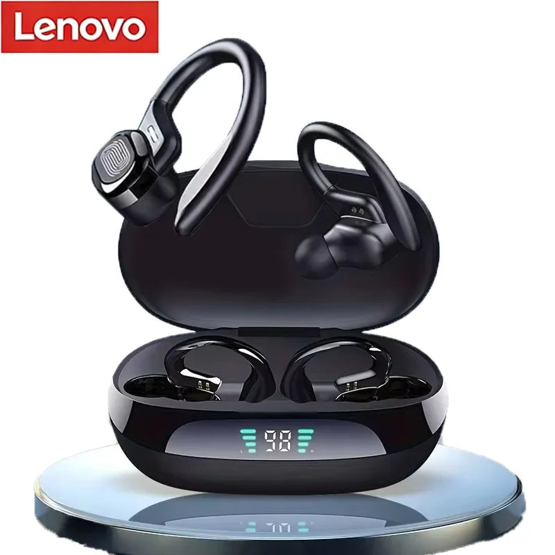 Écouteurs OWS Lenovo Crochet Sport Bluetooth IPX5 HiFi 9D – CLEVI Paris