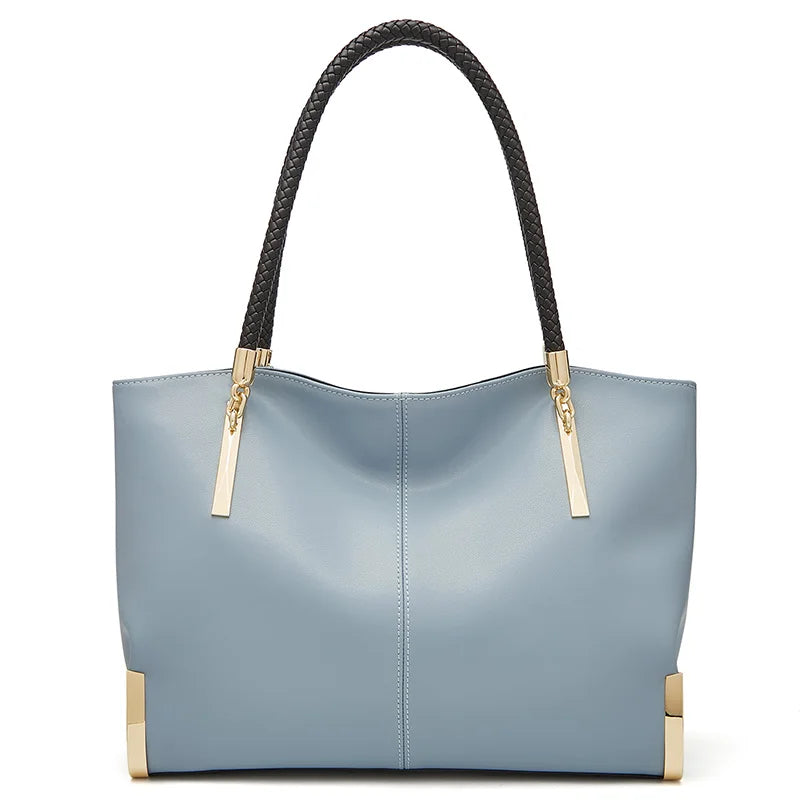 Sac à Main Cuir Véritable Femme Grande Capacité – CLEVI Paris