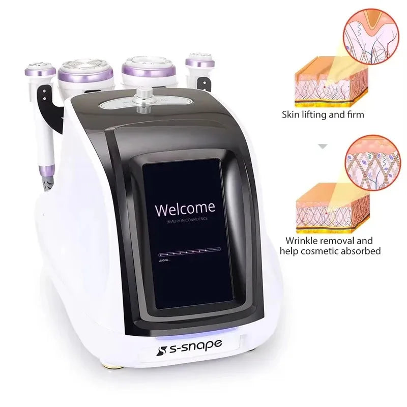 Appareil esthétique S-SHAPE cavitation 30 kHz – CLEVI Paris
