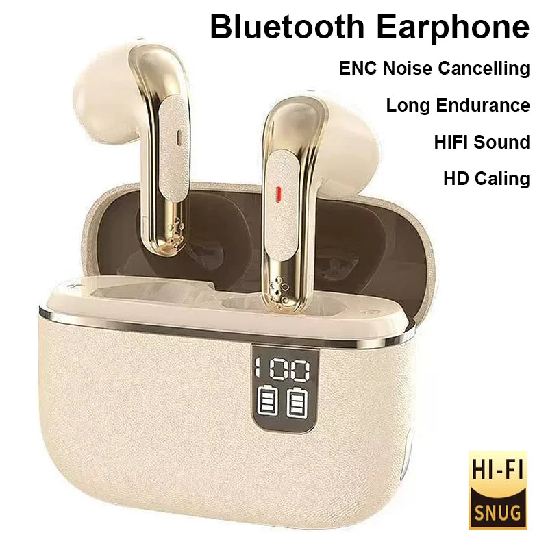 Écouteurs TWS FITHEM HiFi Bluetooth ENC ANC Siri – CLEVI Paris