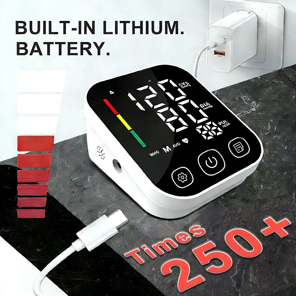 Tensiomètre Bras MBVM Rechargeable Arythmie LCD – CLEVI Paris