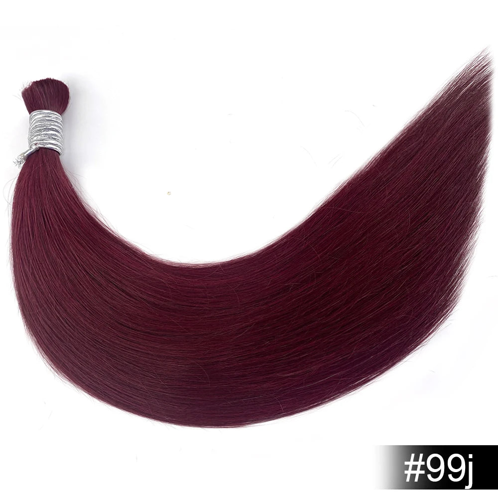 Mèches Bulk Brésiliennes Lisses 100% Cheveux Humains – CLEVI Paris