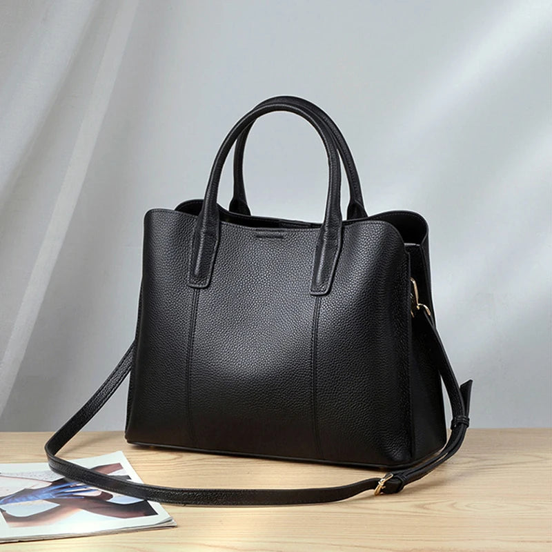 Sac à Main Cuir Vachette Femme Souple Zip – CLEVI Paris