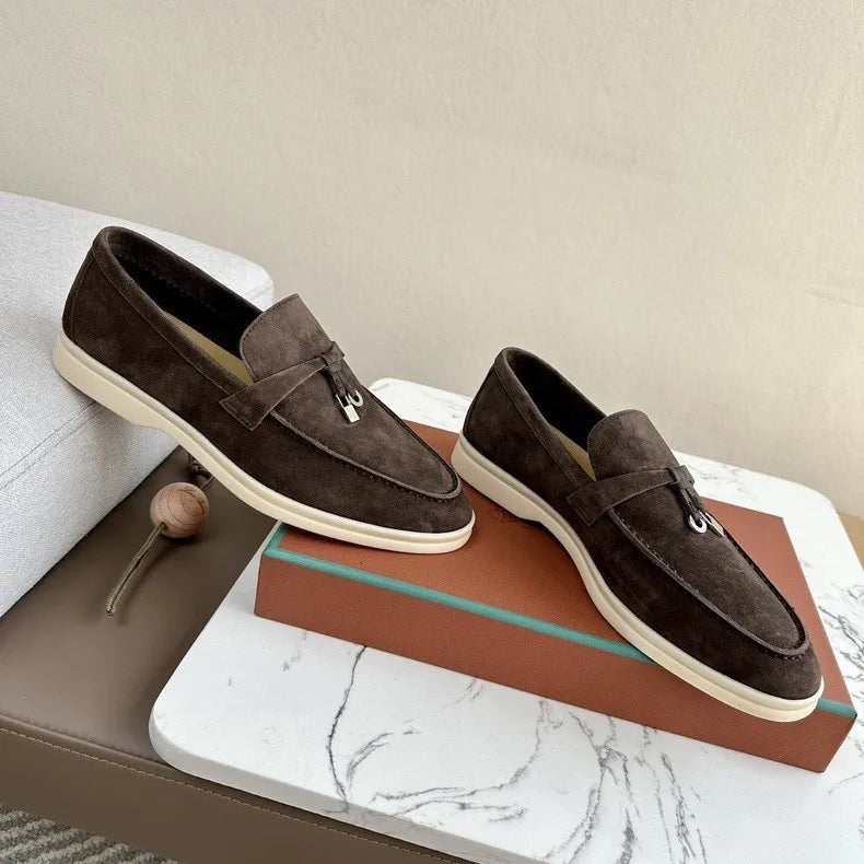 Mocassins unisexes en microfibre – CLEVI Paris