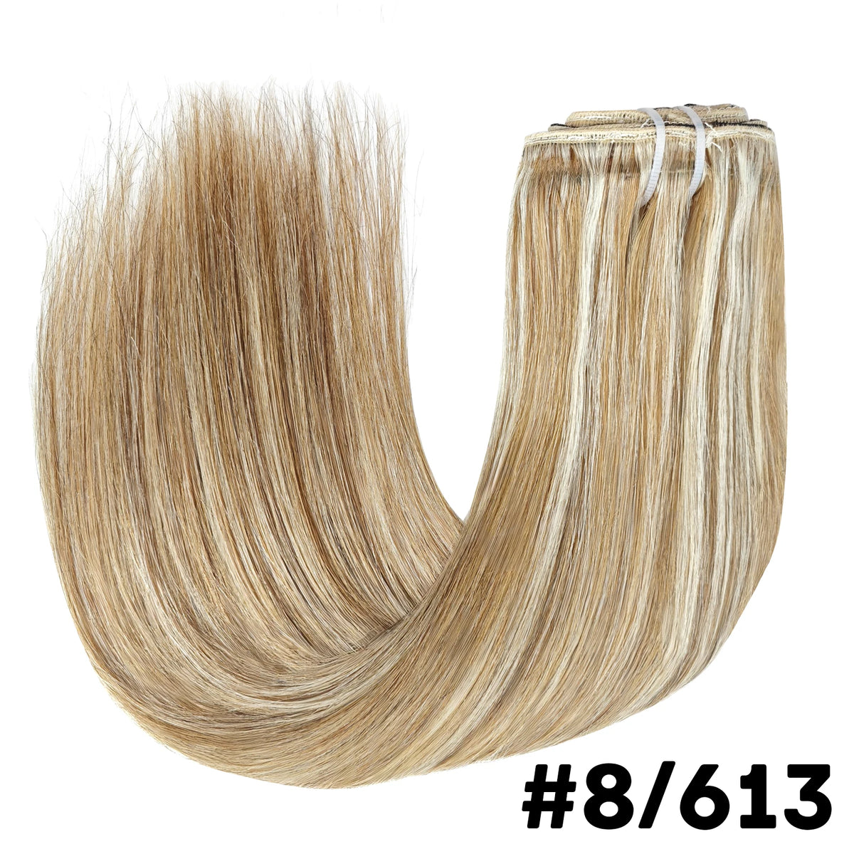 Extensions Clips Remy Droites #8 Blond – CLEVI Paris