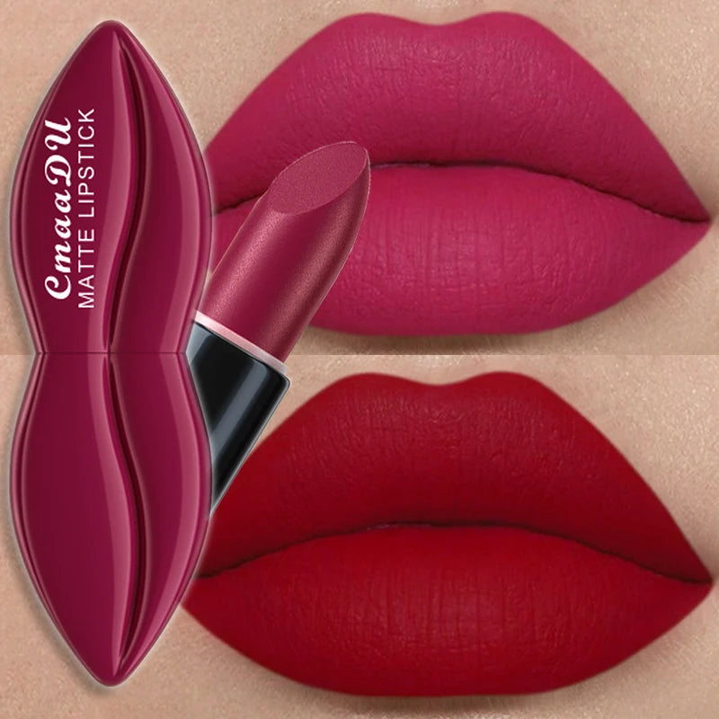 Rouge à Lèvres Mat Waterproof Longue Tenue — Velvet Nude & Pigmenté – CLEVI Paris