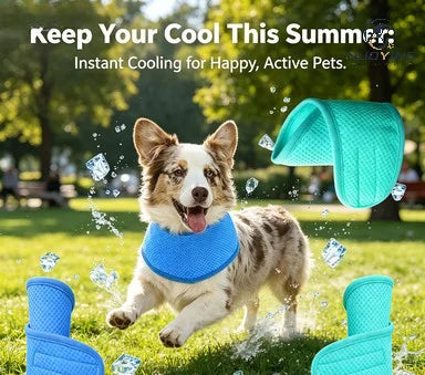 Bandana rafraîchissant pour chien et chat – CLEVI Paris