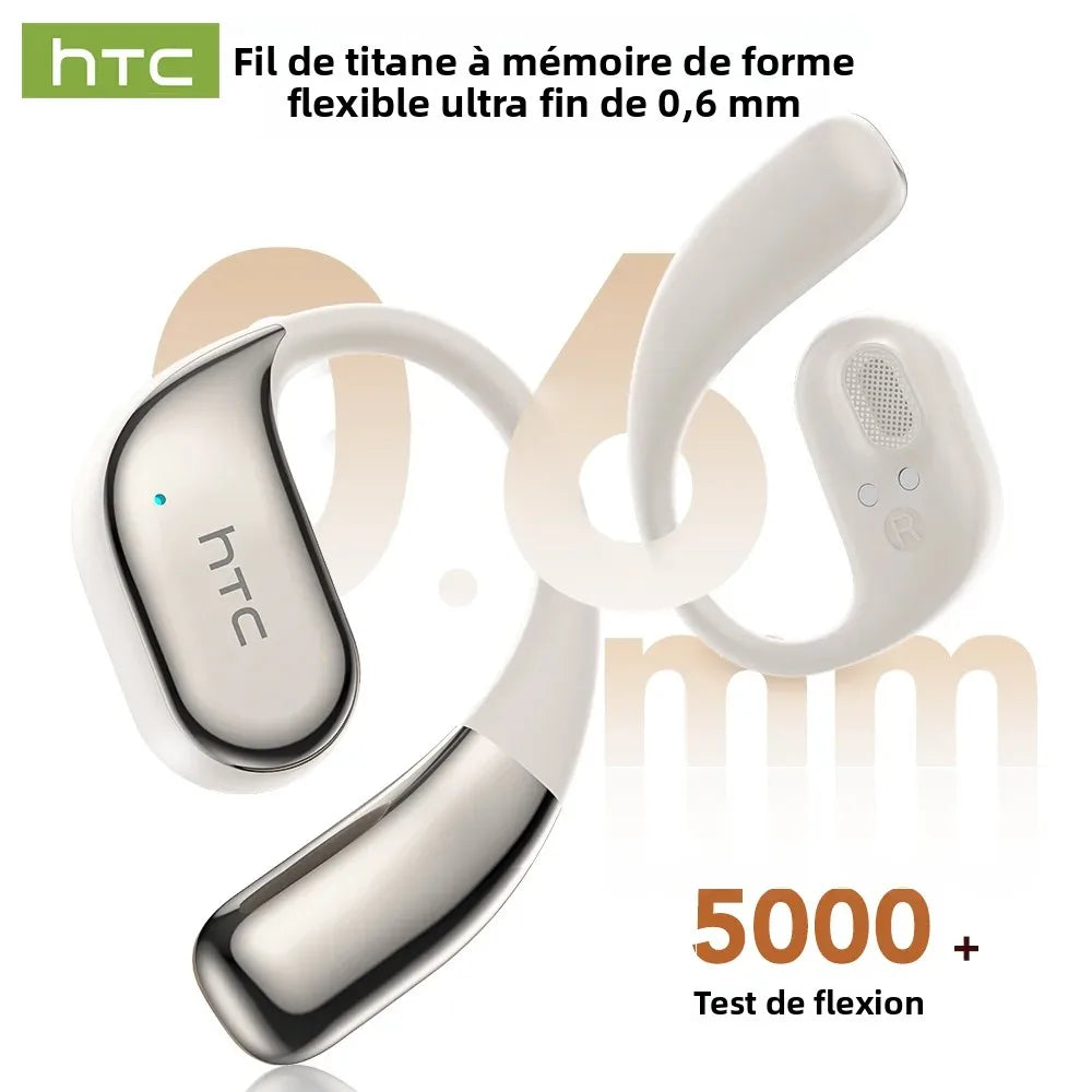Écouteurs Open-Ear Traducteur IA HTC NE39 – CLEVI Paris