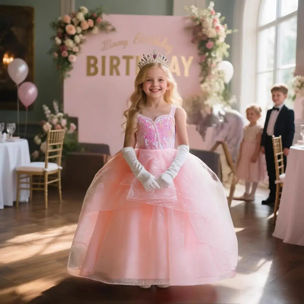 Robe de princesse fille pour déguisement – CLEVI Paris