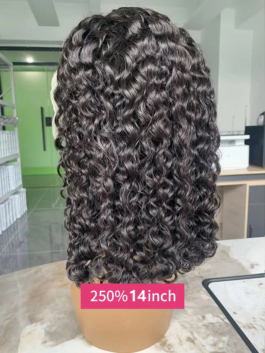 Perruque Lace Frontal Water Wave Cheveux Vietnamiens Remy Hair | 13x4, 13x6, 5x5, 2x6 | Densité 250-300% | 10-22 Pouces – CLEVI Paris