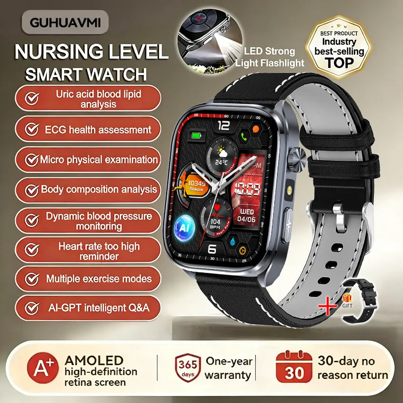 Montre KAVSUMI ET572 AMOLED 2″ Bluetooth – CLEVI Paris
