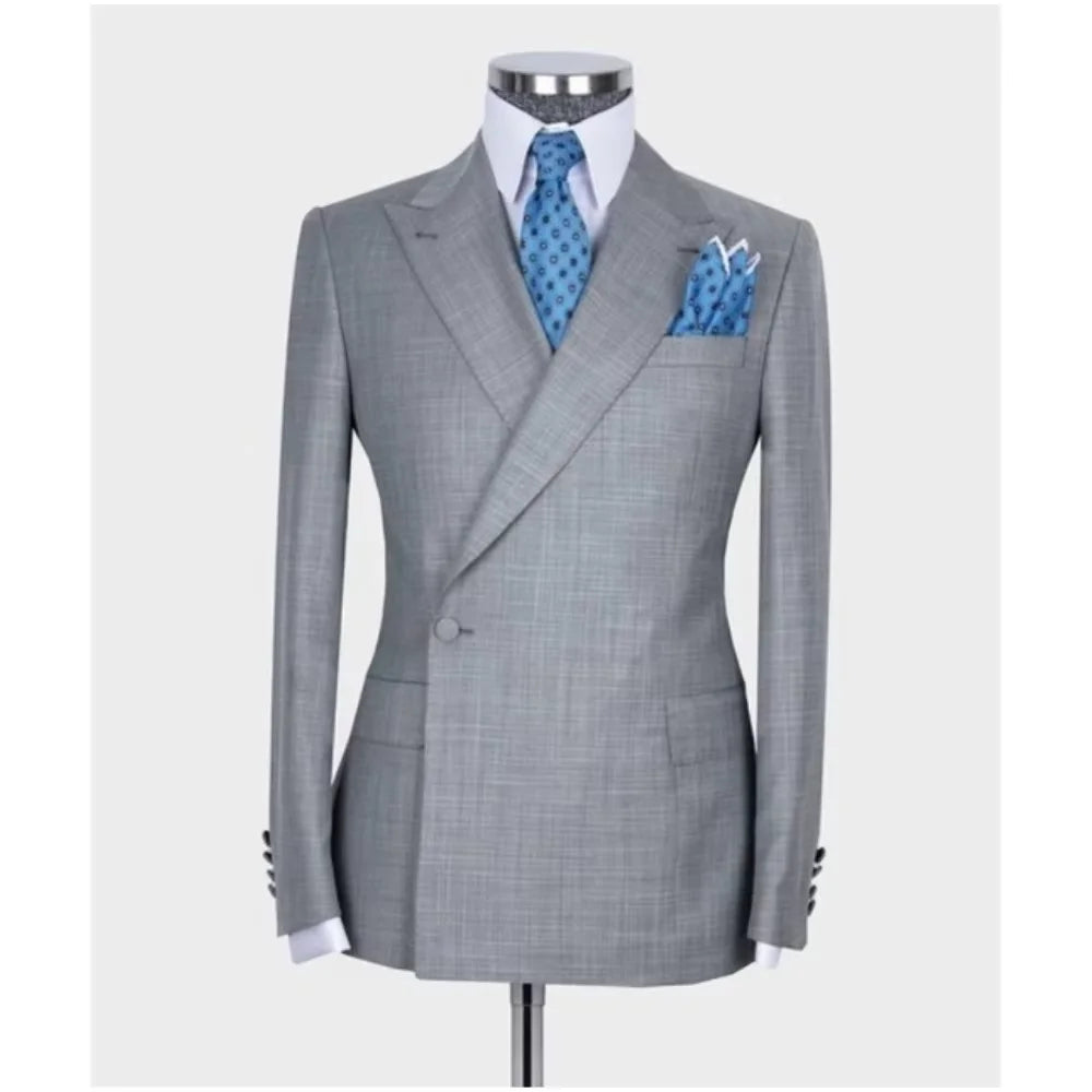 Costume homme 2 pièces à revers pointus – CLEVI Paris