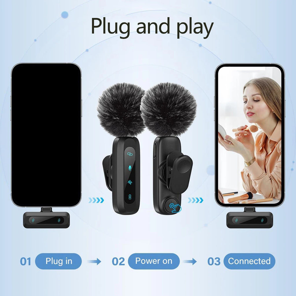 Micro-cravate sans fil USB-C HITOZON – CLEVI Paris
