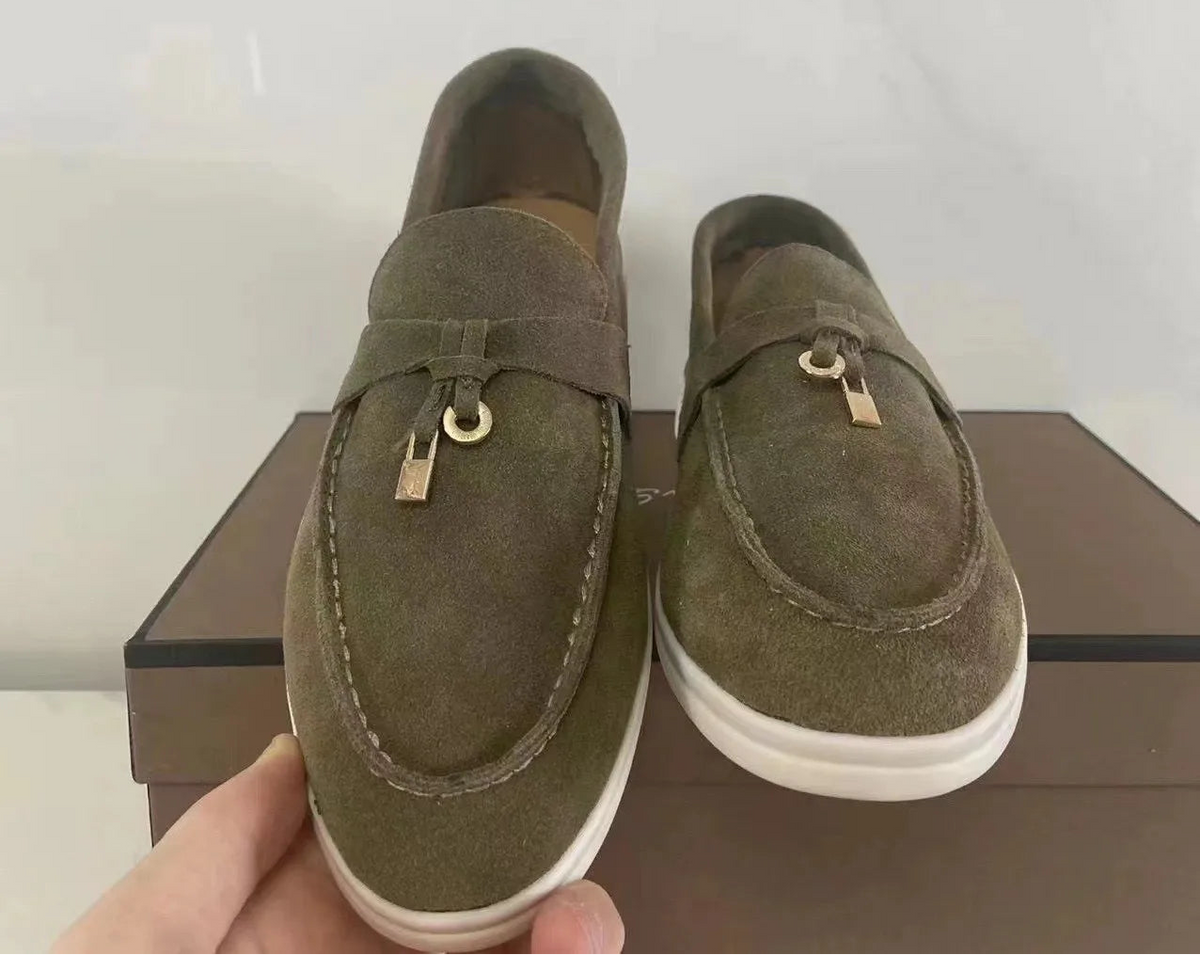 Mocassins unisexes en microfibre – CLEVI Paris
