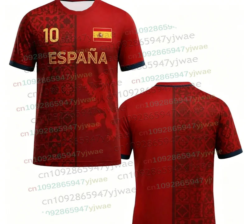 Ensemble football Espagne junior maillot short – CLEVI Paris