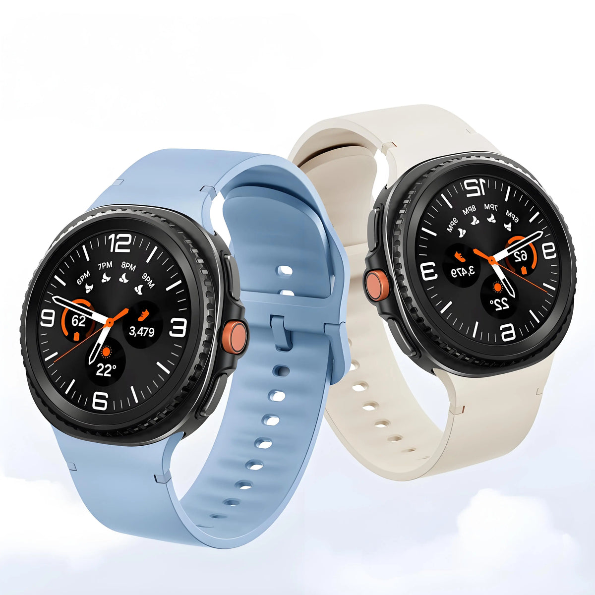 Bracelet silicone compatible Galaxy Watch 8 – CLEVI Paris