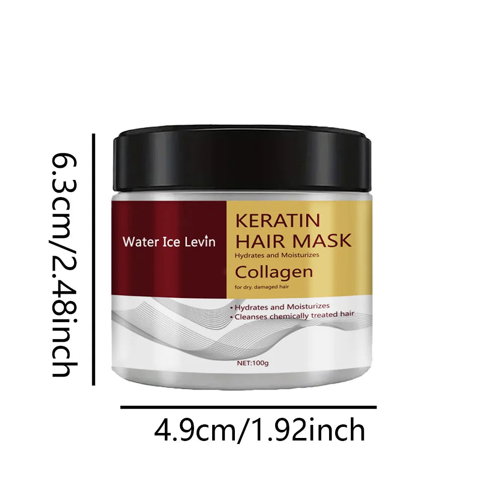 Masque Kératine Collagène Réparateur Cheveux – CLEVI Paris