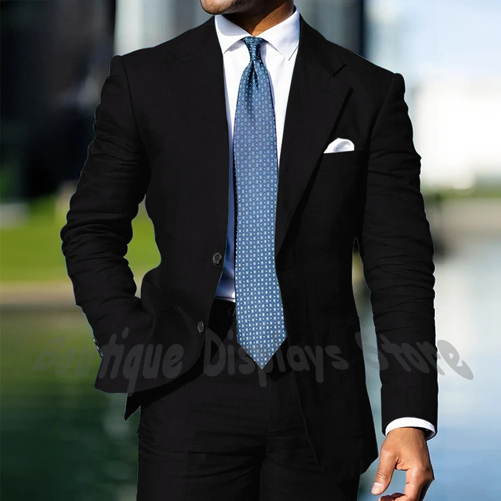 Costume homme 2 pièces, coupe classique – CLEVI Paris