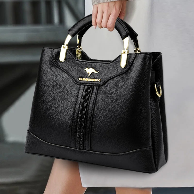 Sac bandoulière femme en matière PU – CLEVI Paris