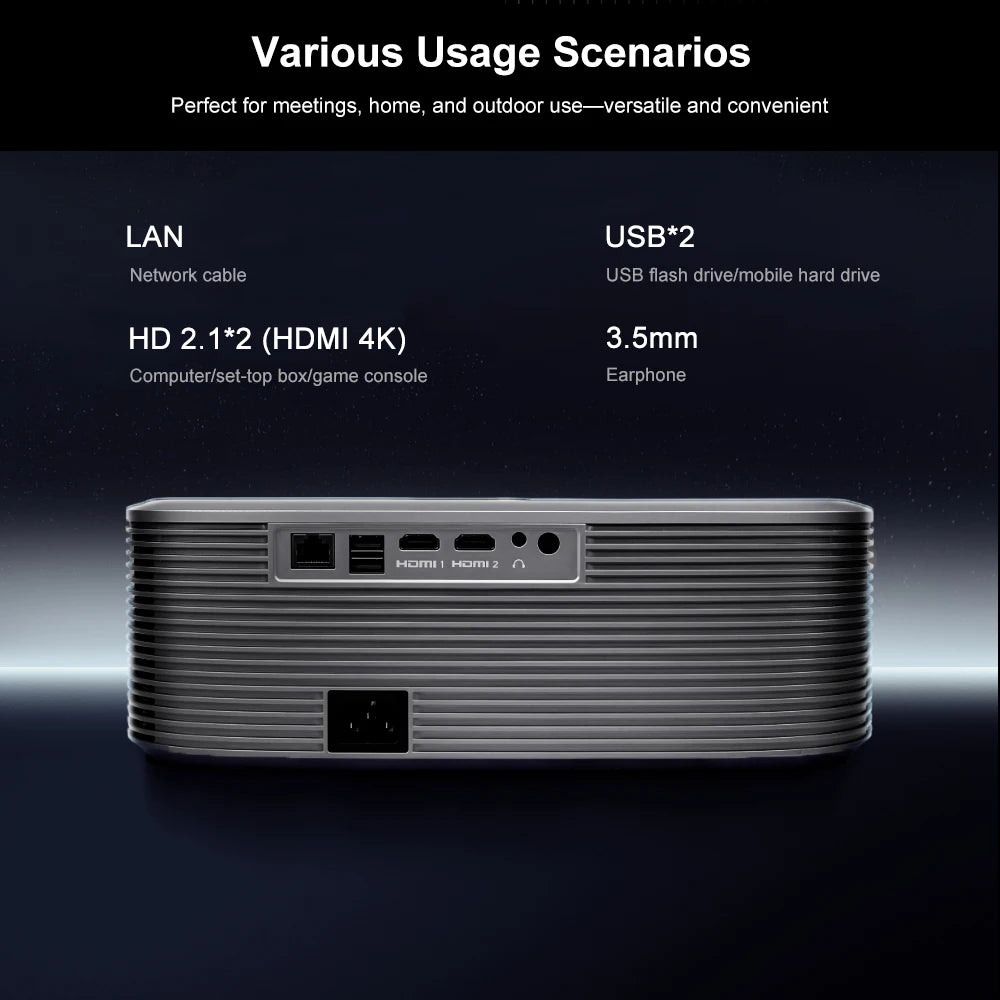 Vidéoprojecteur Everycom Full HD Wi-Fi – CLEVI Paris