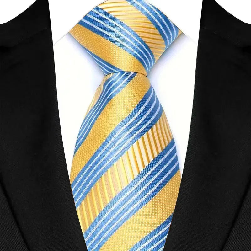 Cravate homme en polyester 8 cm – CLEVI Paris