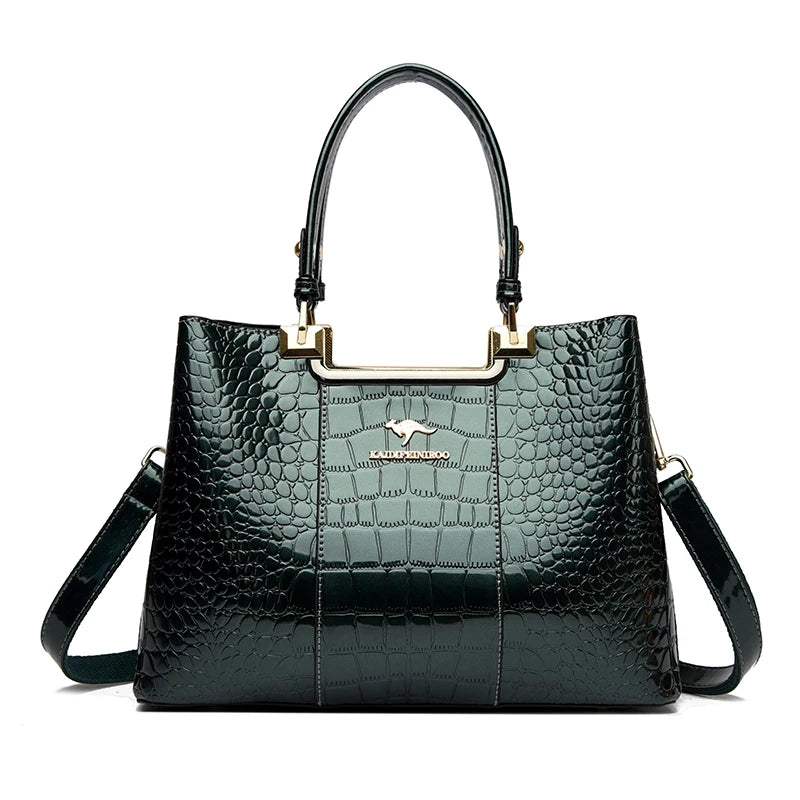 Sac Bandoulière Femme 3 Compartiments Grande Capacité – CLEVI Paris