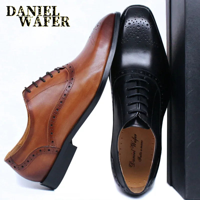 Chaussures Oxford en cuir pour homme – CLEVI Paris