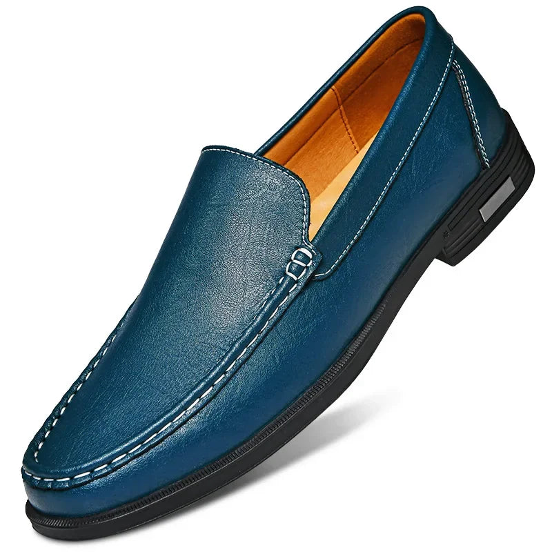 Mocassins Cuir Slip-On Homme Élégants – CLEVI Paris