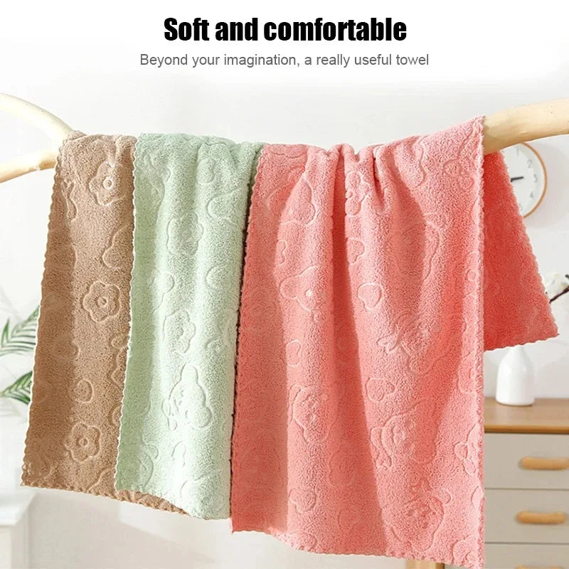 Lot de 5 serviettes visage 23 × 23 cm – CLEVI Paris