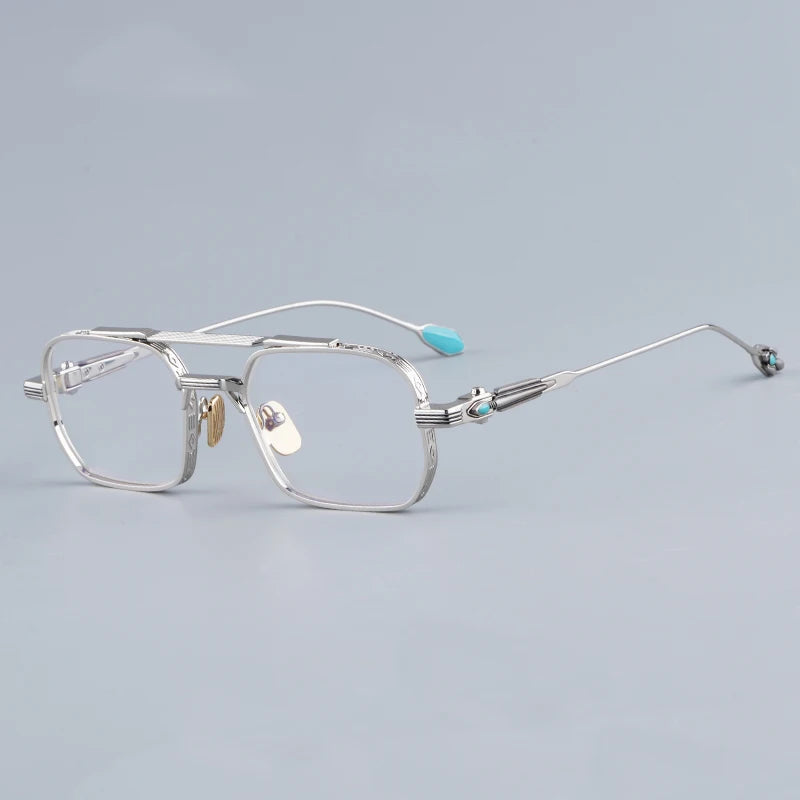 Lunettes de Soleil Carrées Façon Main Deaver UV400 Unisexe – CLEVI Paris