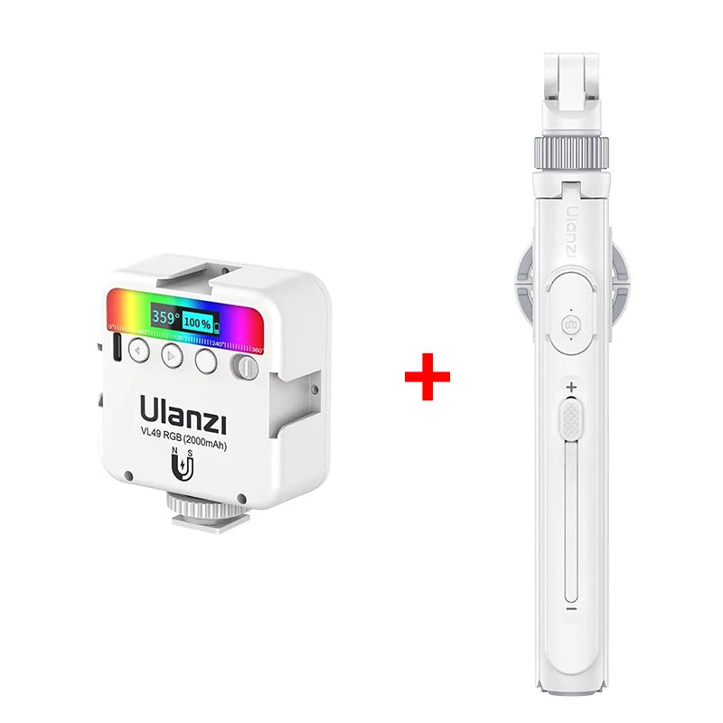 Mini lampe LED Ulanzi VL49, versions et kits – CLEVI Paris