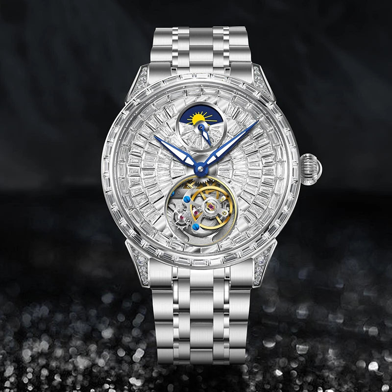 Montre automatique PINDU P6637 squelette – CLEVI Paris