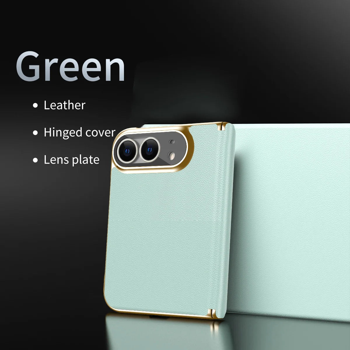 Coque iPhone Duo fine en simili cuir doux – CLEVI Paris
