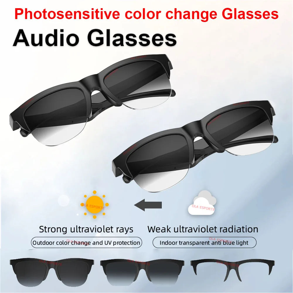 Lunettes Connectées Photochromiques Bluetooth – CLEVI Paris