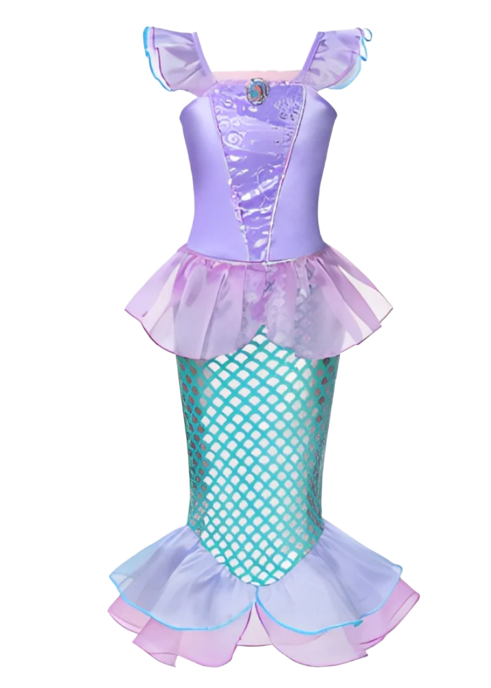 Robe de princesse fille pour déguisement – CLEVI Paris