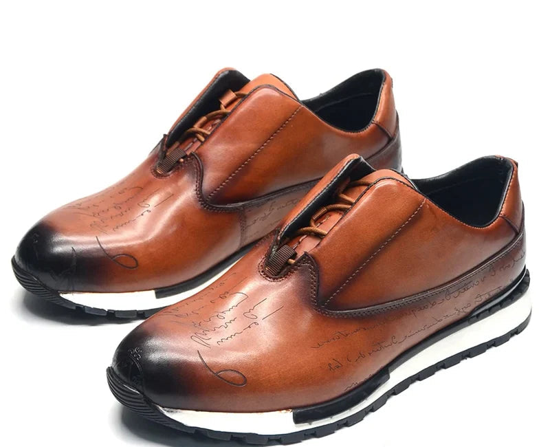 Sneakers Cuir Suède Homme – CLEVI Paris