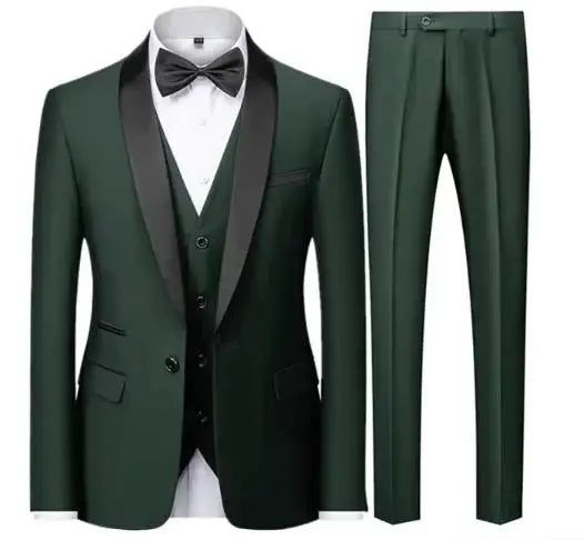 Costume trois pièces homme coupe droite – CLEVI Paris